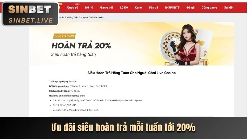 Thưởng chào mừng 22bet Casino cho người chơi mới